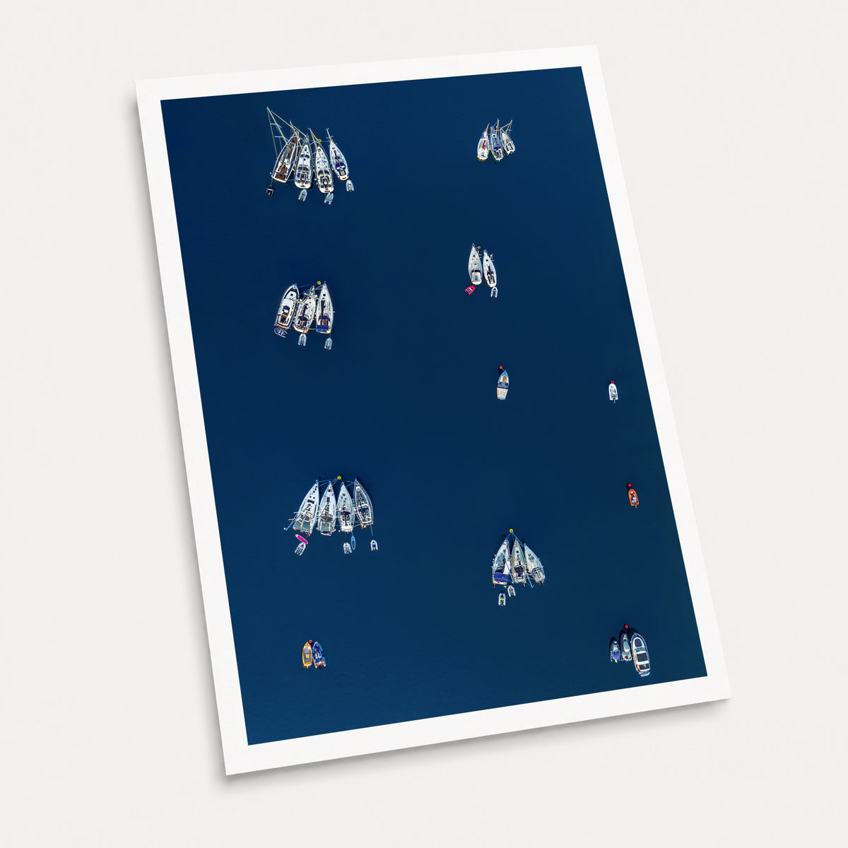 A photographic art print of Bouy Magnet, displayed at an angle on a light gray background.